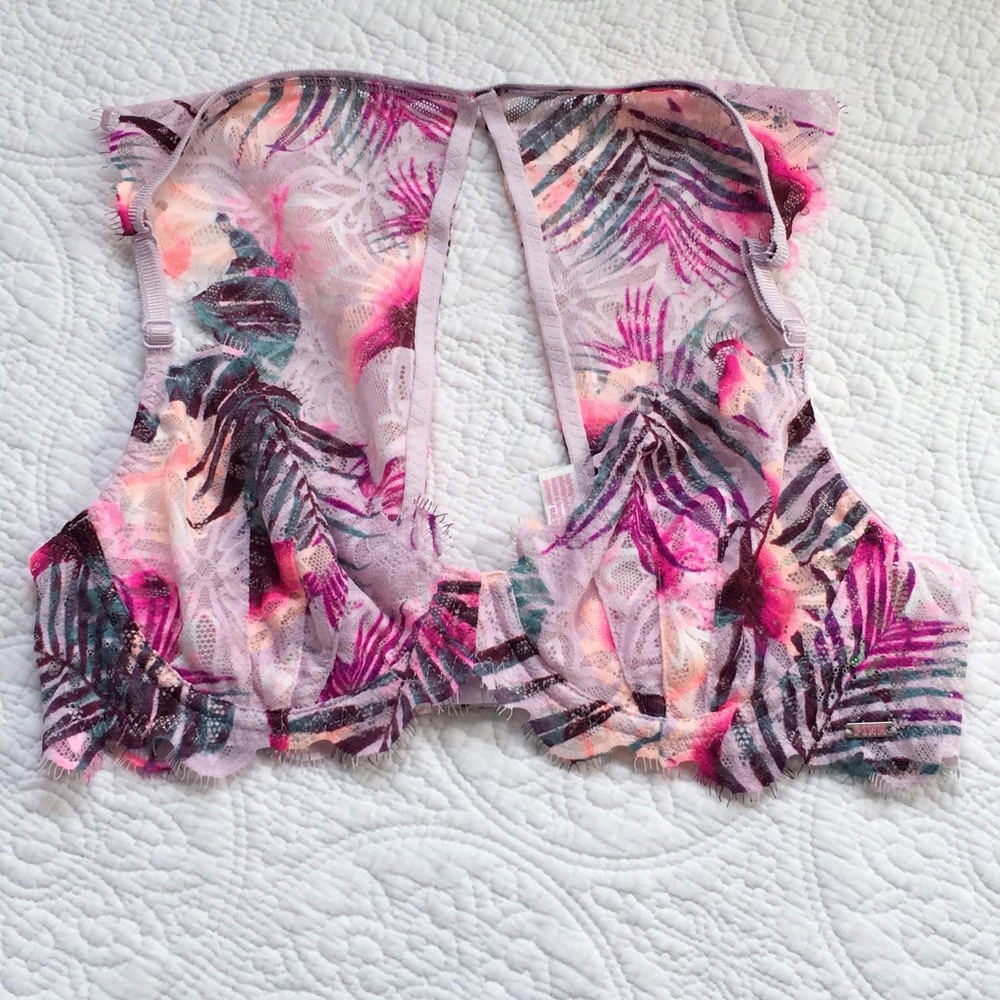 Victoria's Secret PINK Tropical Lace Bra